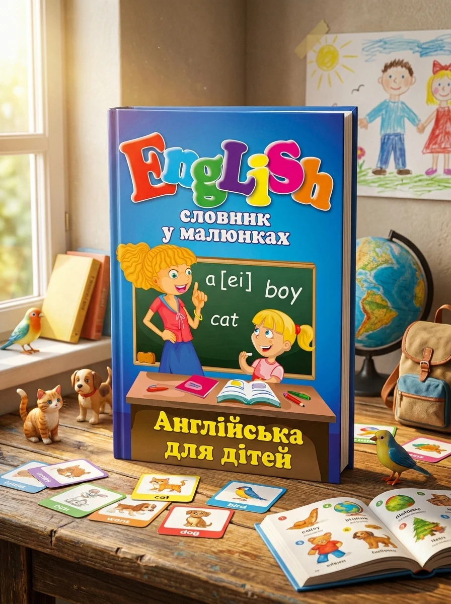 Словник у малюнках. English. Англійська для дітей — фото 2