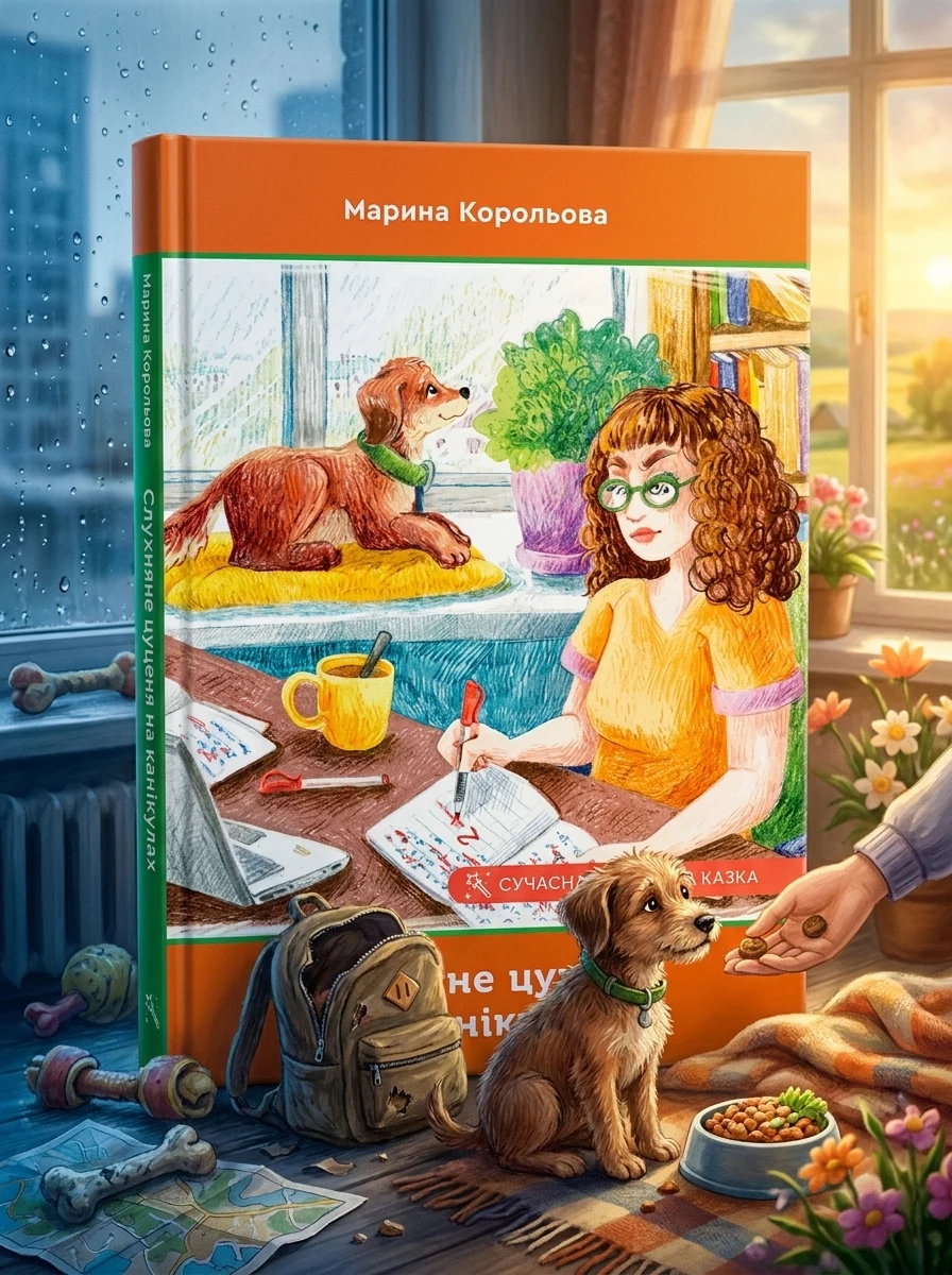Слухняне цуценя на канікулах — Дитяча проза
