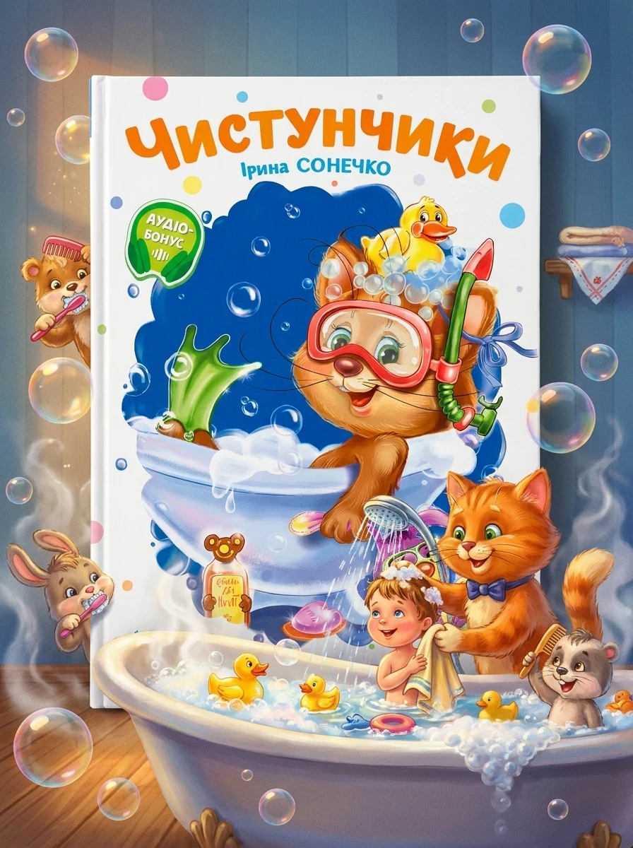 Слухняні звірята. Чистунчики — Дитячі вірші