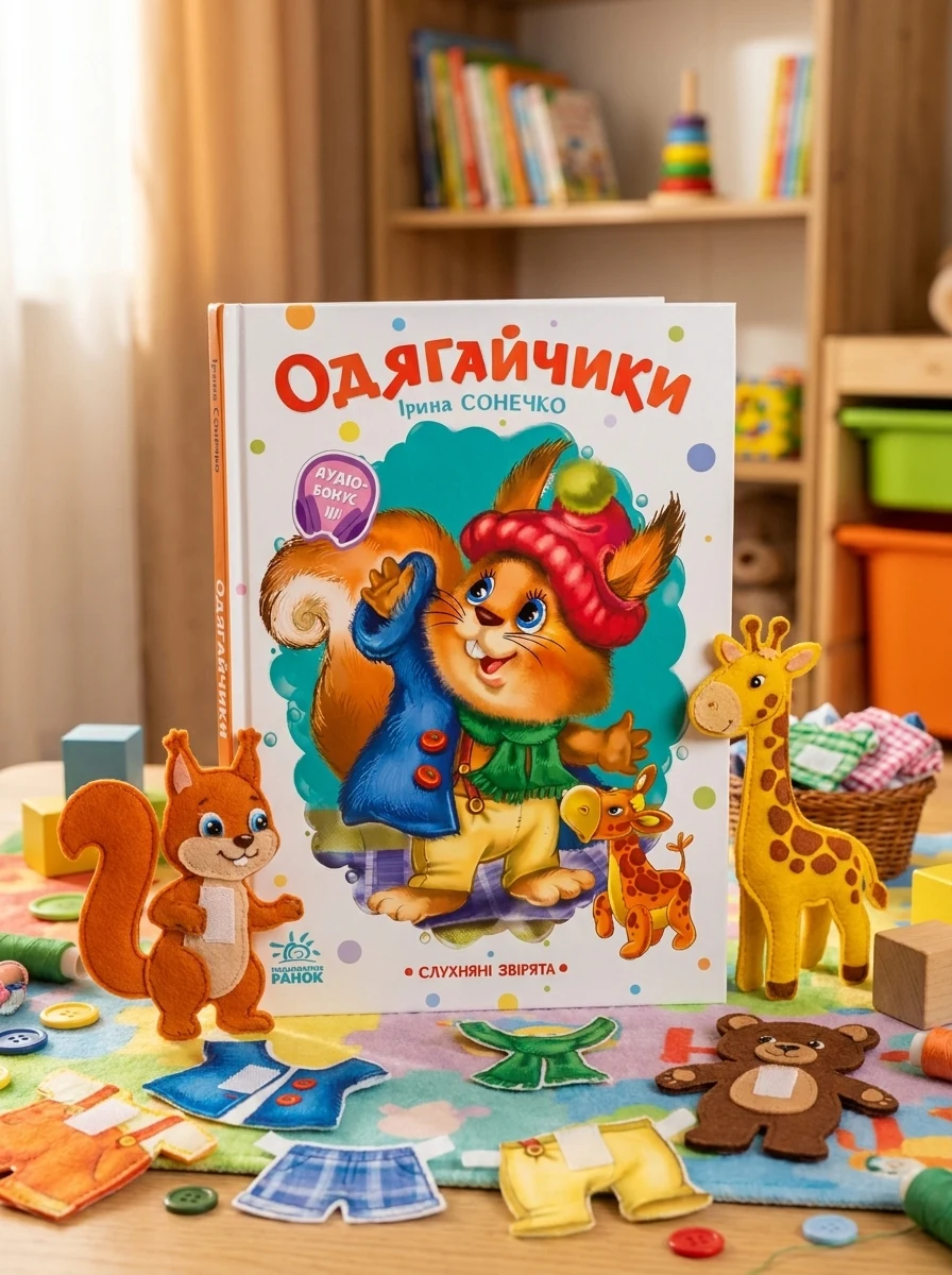 Слухняні звірята. Одягайчики — Дитячі вірші