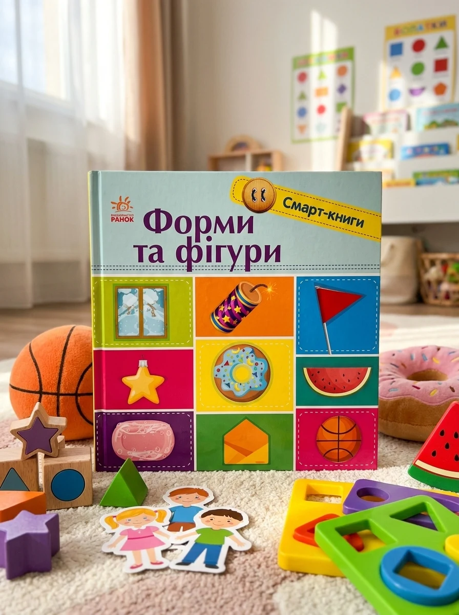 Смарт-книги. Форми та фігури — Розвивальні книги