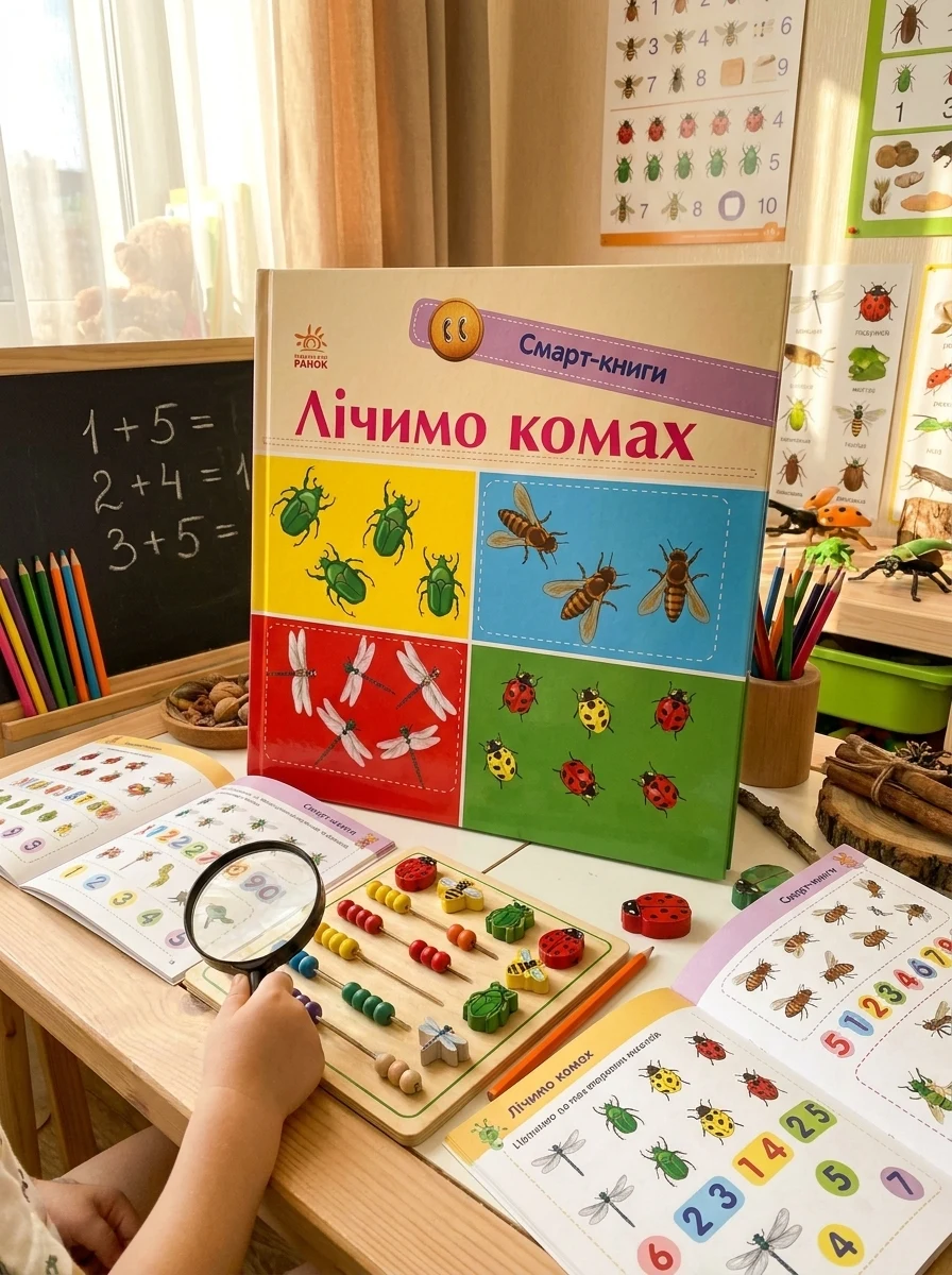 Смарт-книги. Лічимо комах — Дитяча проза