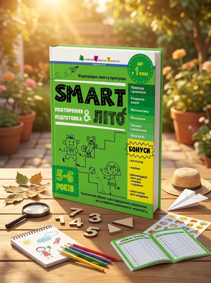 SMARTліто. Іду у 1 клас. Оновлене видання — Книги для школи