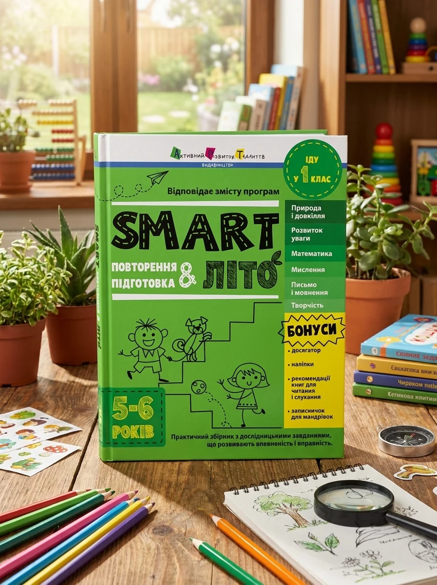 SMARTліто. Іду у 1 клас — Підготовка до школи