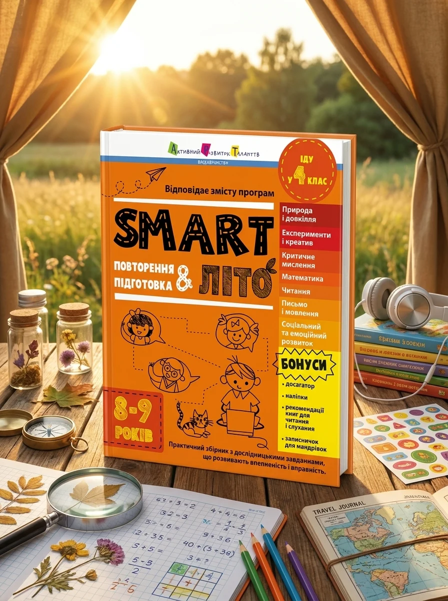 SMARTліто. Іду у 4 клас. Оновлене видання — Книги для школи