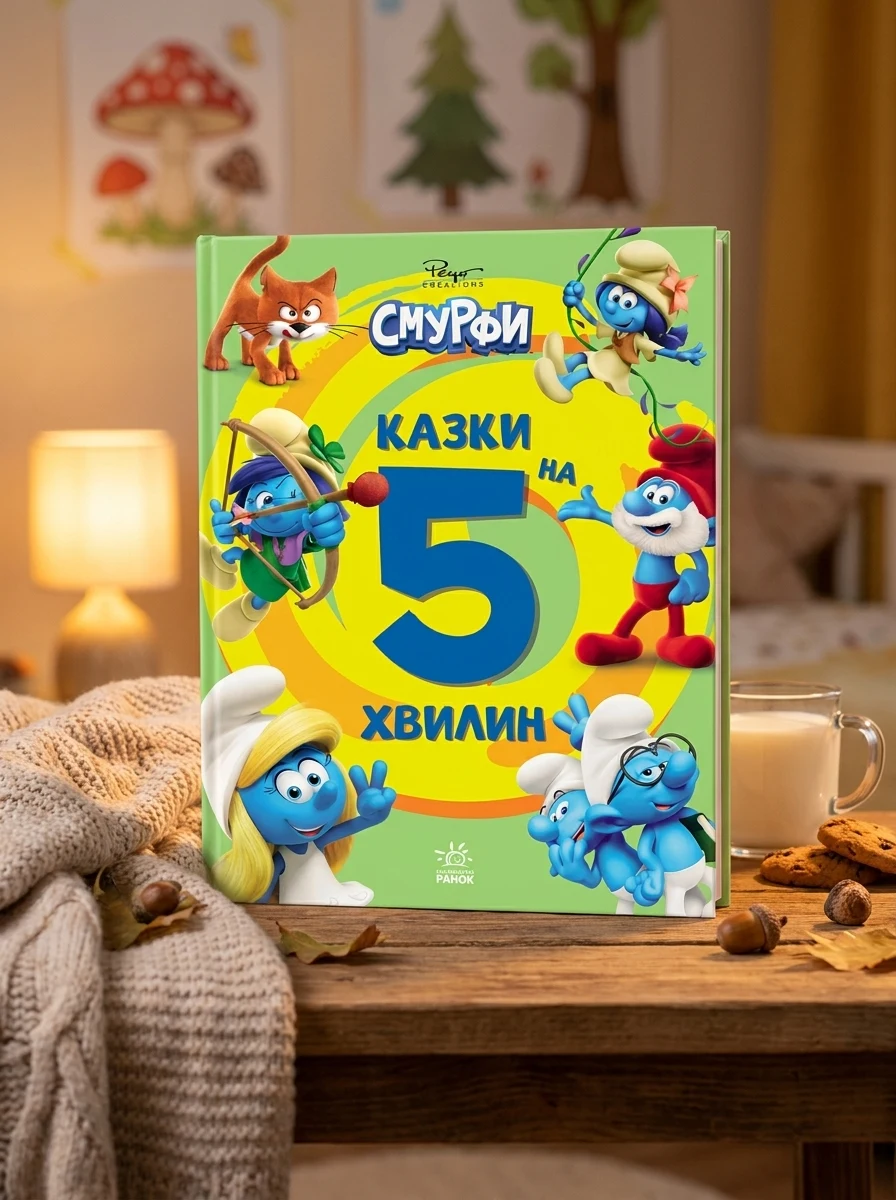 Смурфи. Казки на 5 хвилин. Уперед до пригод! — Казки