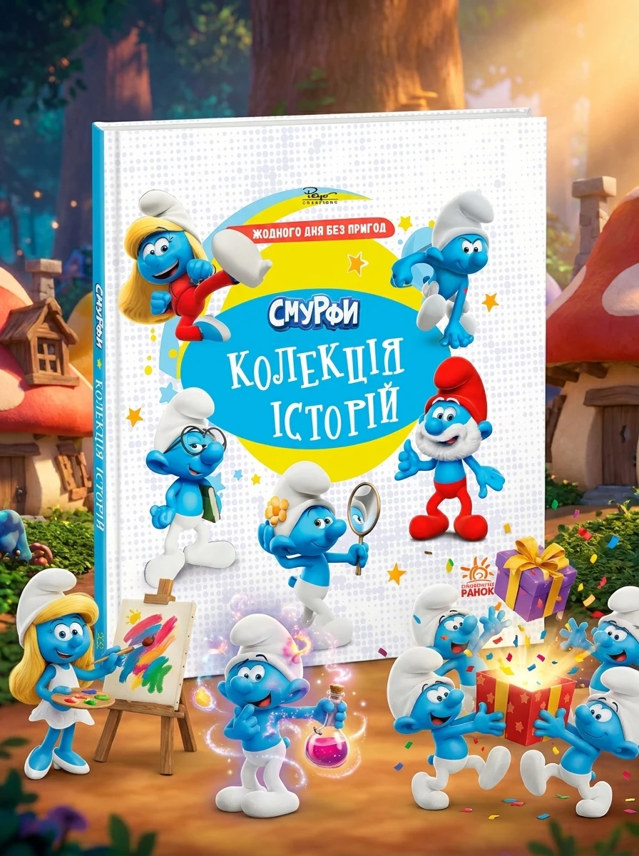 Смурфи. Колекція історій. Жодного дня без пригод — Дитяча фантастика