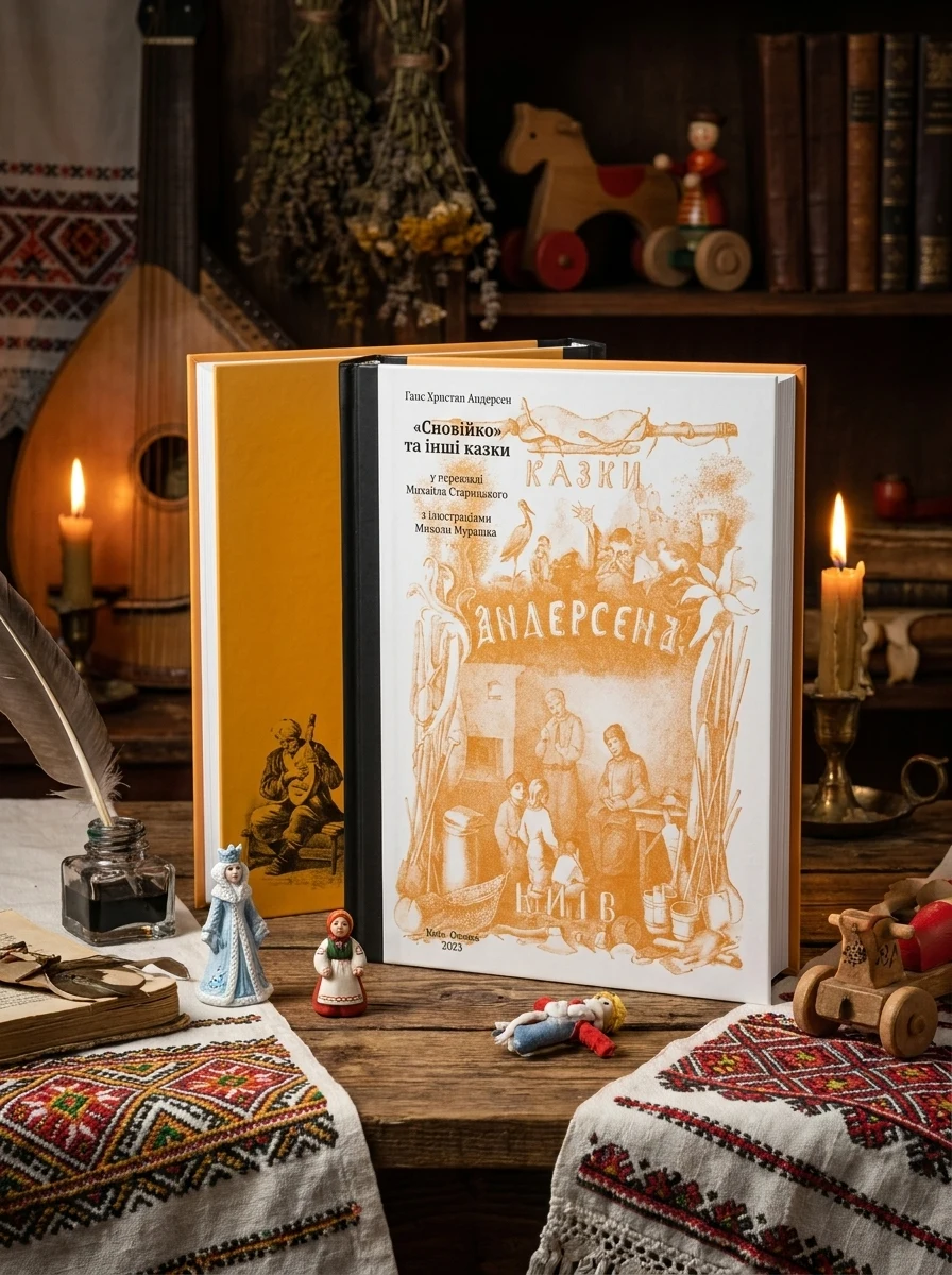 Сновійко та інші казки (охрова оправа) — Художні подарункові книги