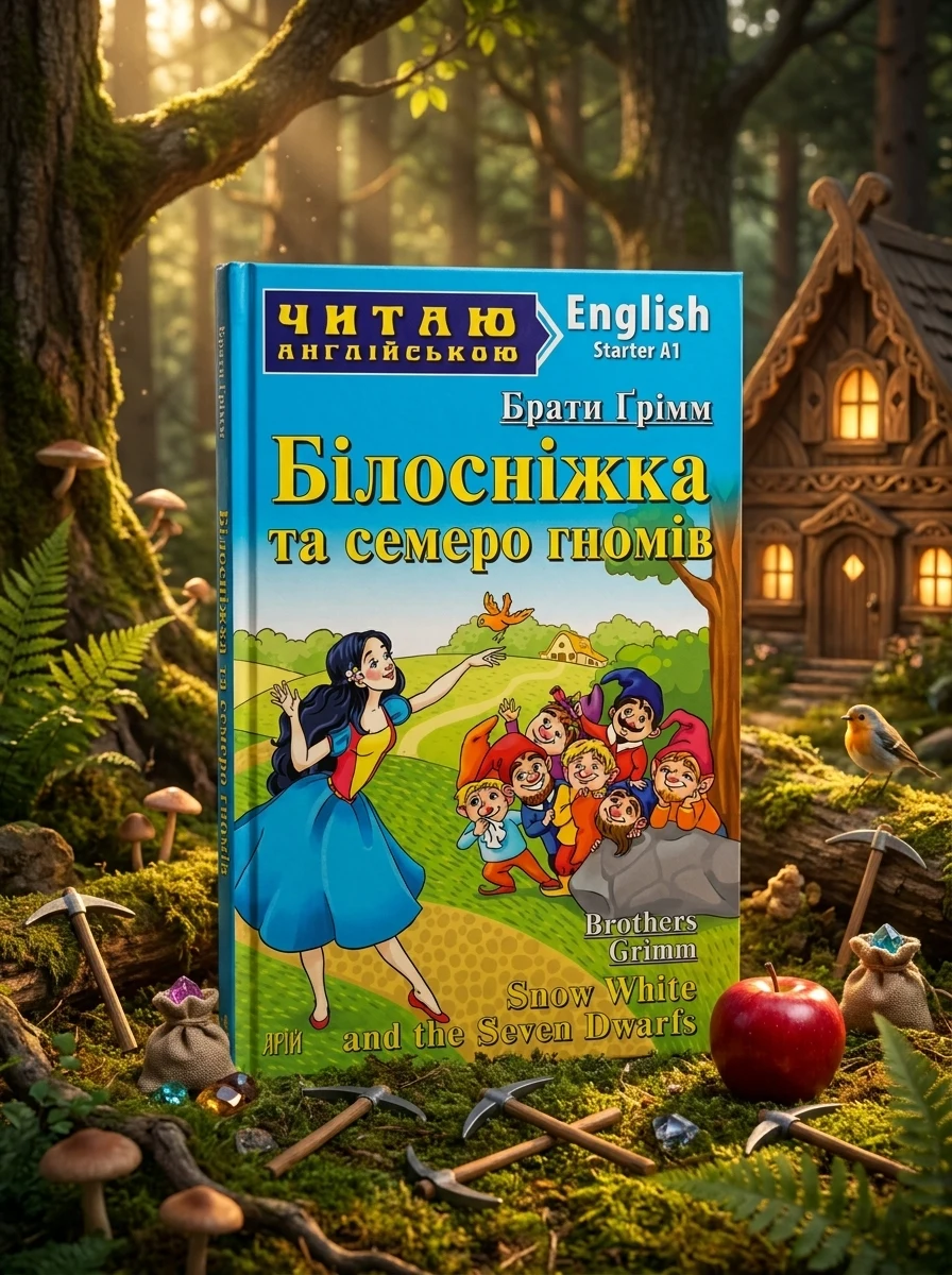 Snow White and the Seven Dwarfs — Дитяча література іноземними мовами