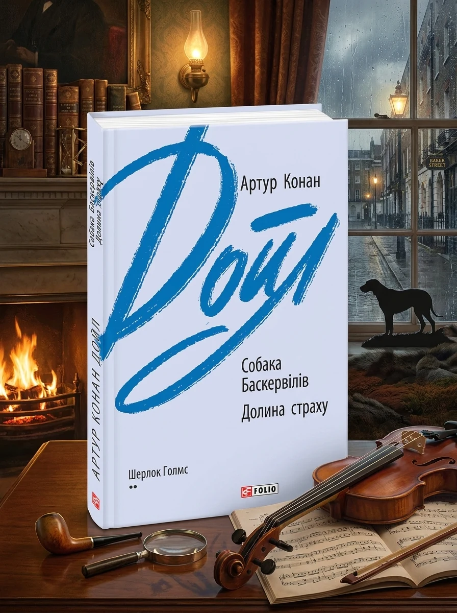 Собака Баскервілів. Долина страху — Класична зарубіжна проза