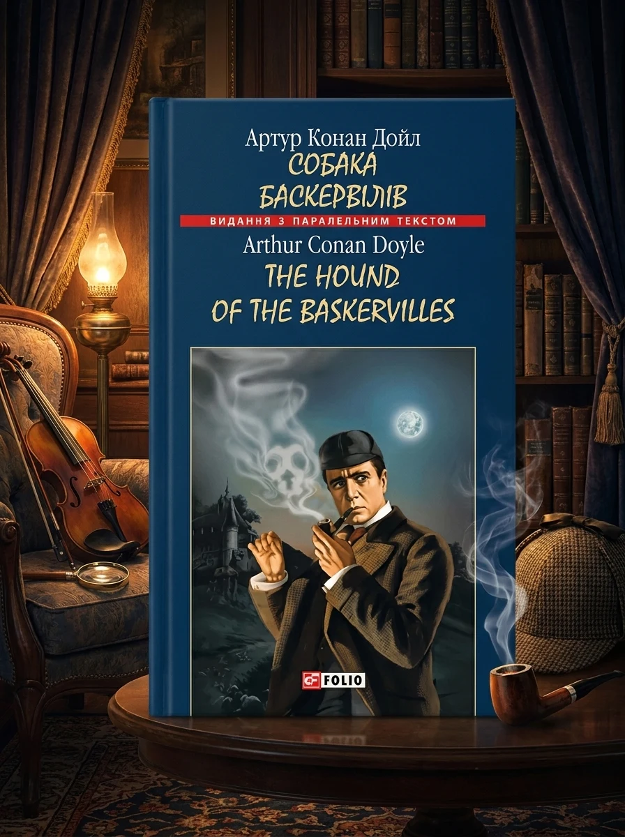 Собака Баскервілів / The Hound of the Baskervilles — Художня література іноземними мовами