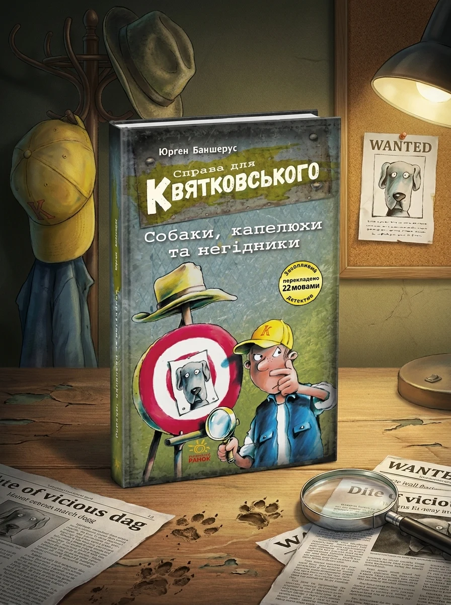 Собаки, капелюхи та негідники — Дитячі детективи