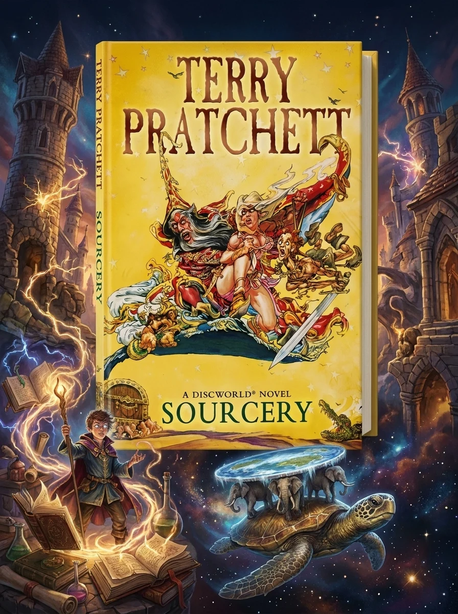 Sourcery — Художня література іноземними мовами