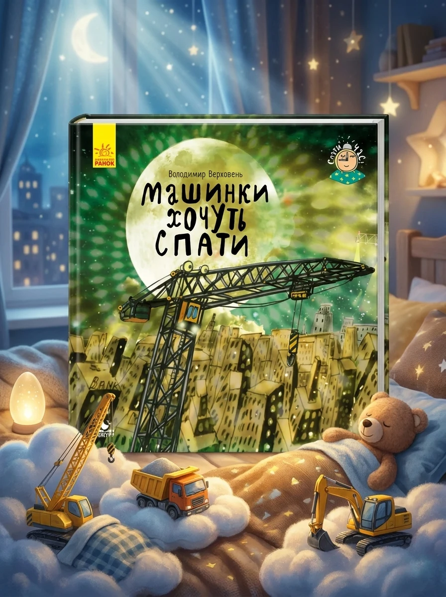 Спати час. Машини хочуть спати — Казки