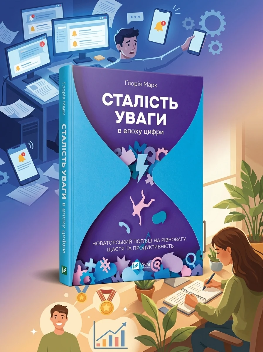 Сталість уваги в епоху цифри — Саморозвиток та мотивація