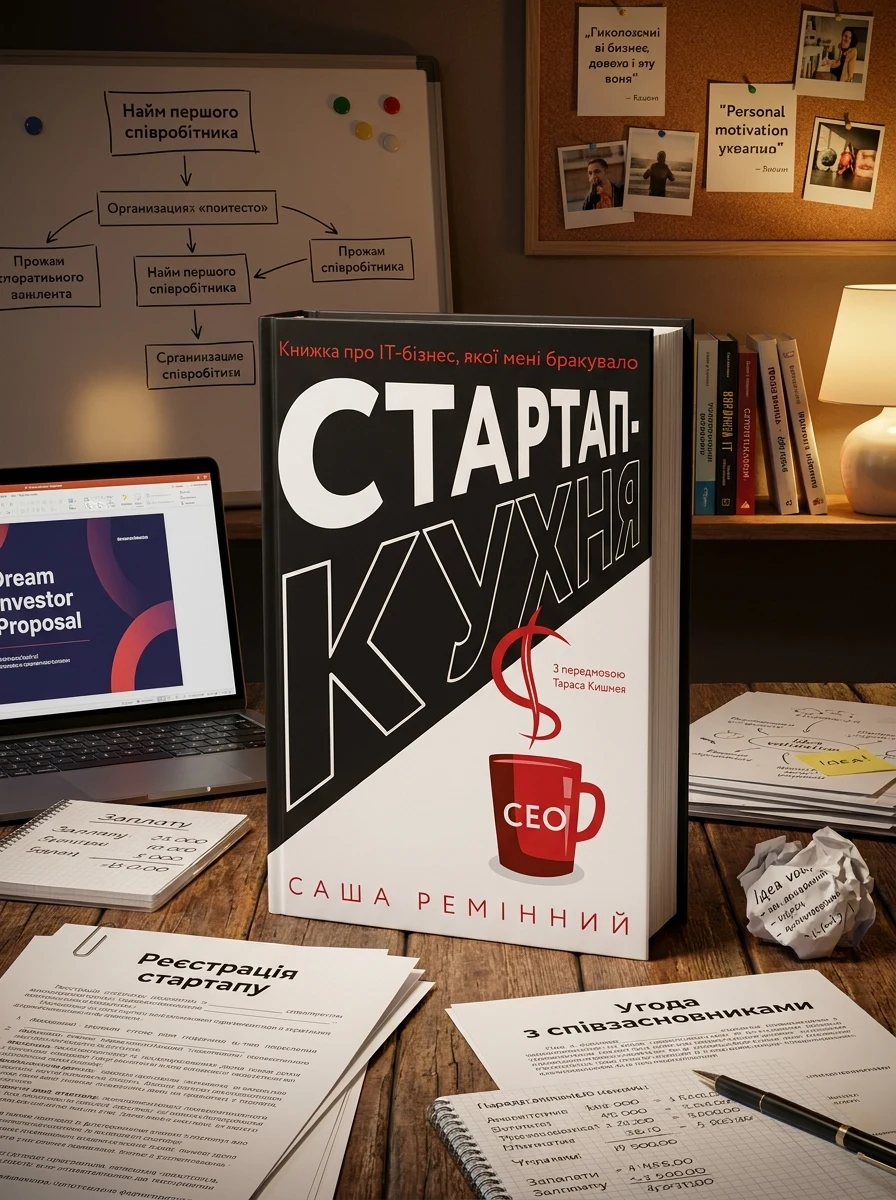 Стартап-кухня. Книжка про ІТ-бізнес, якої мені бракувало — IT-книги