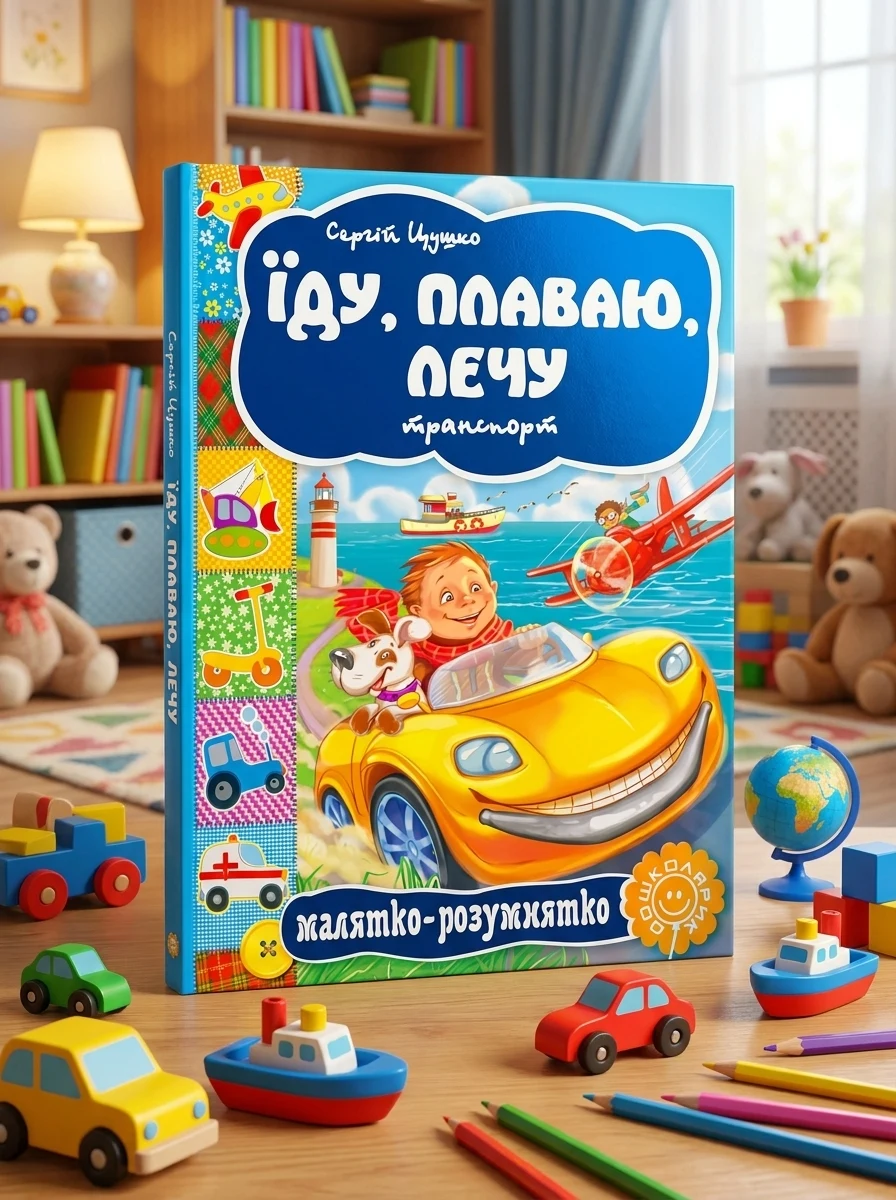 Сторінки-цікавинка. Їду, плаваю, лечу. Транспорт — фото 2