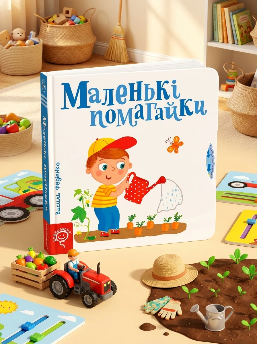 Сторінки-цікавинки. Маленькі помагайки — Дитячі подарункові книги