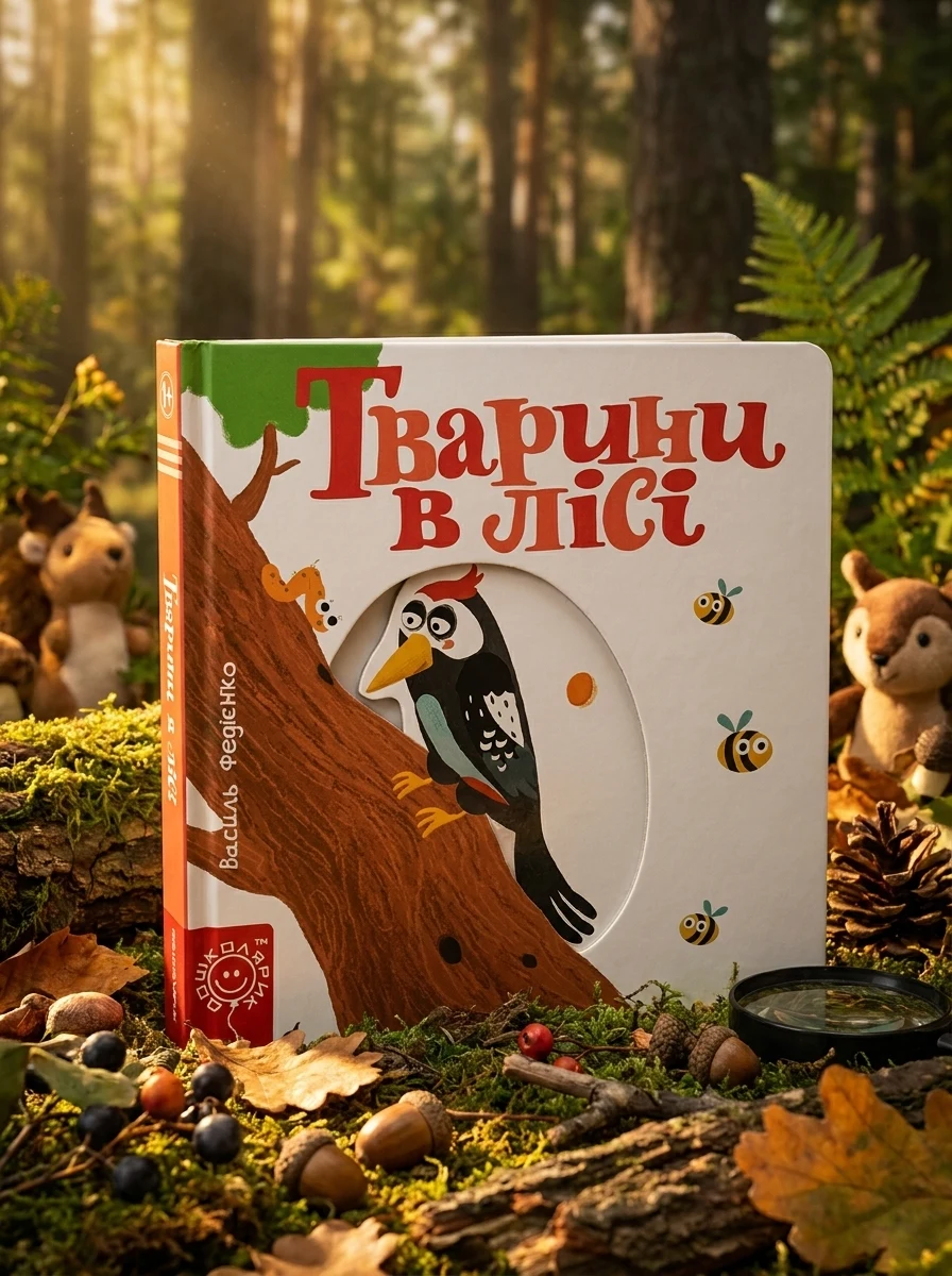 Сторінки-цікавинки. Тварини в лісі — фото 2