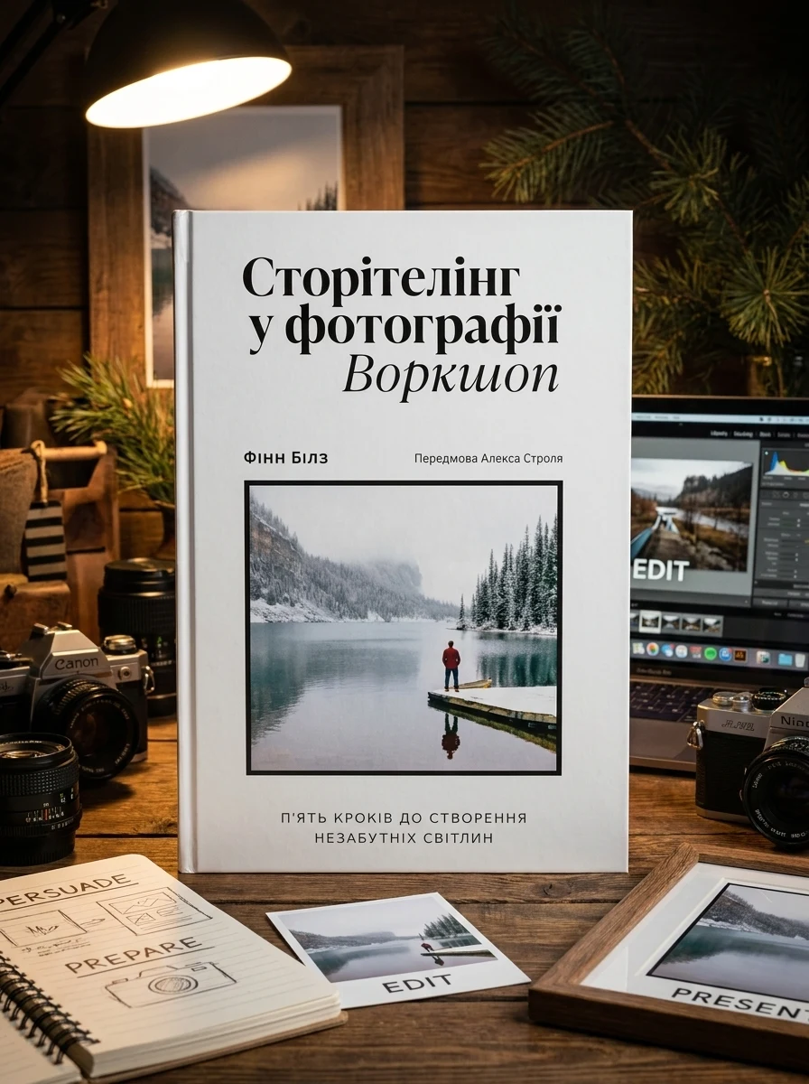 Сторітелінг у фотографії. П’ять кроків до створення незабутніх світлин — Подарункові нонфікшн книги