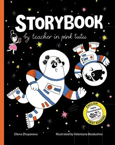 Storybook by teacher in pink tutu — Моя книжкова полиця
