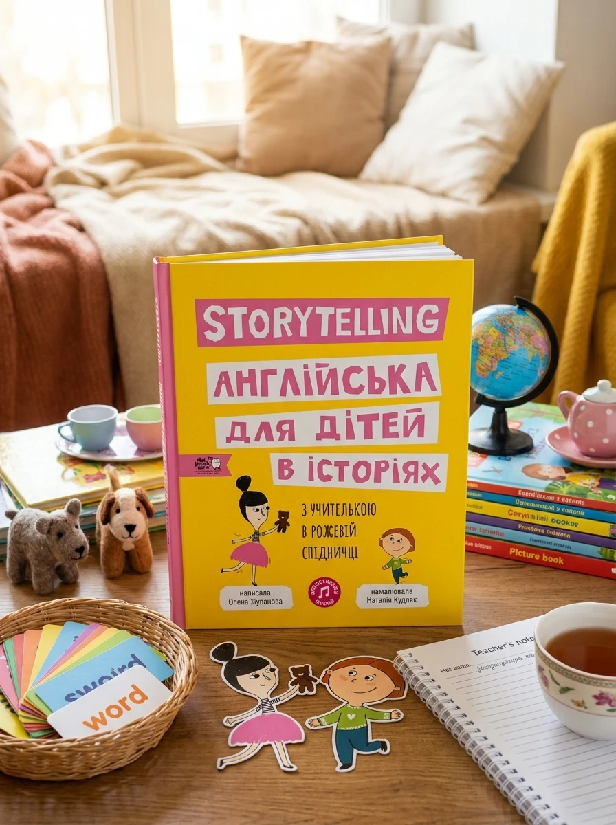 Storytelling. Англійська для дітей в історіях | купити книгу онлайн