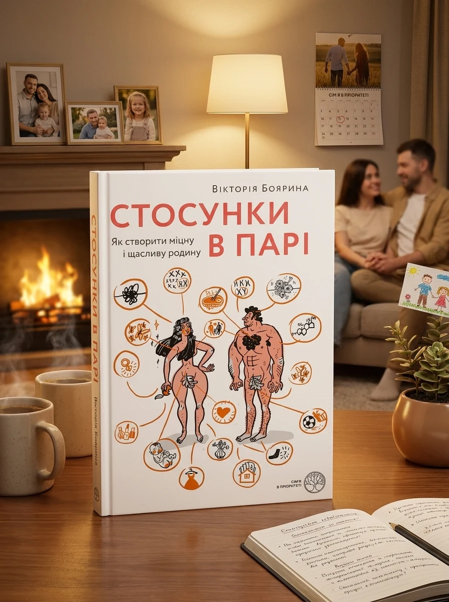 Стосунки в парі. Як створити міцну і щасливу родину | купити книгу онлайн