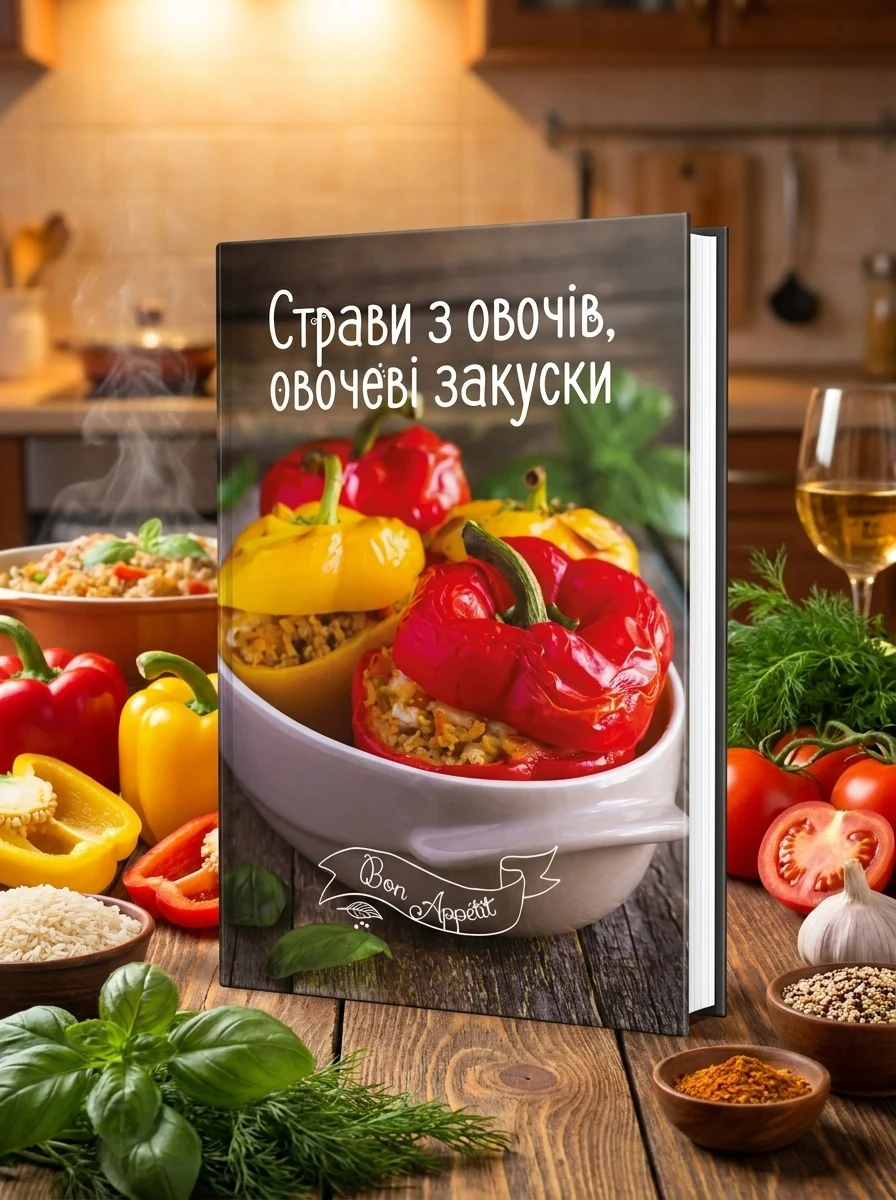 Страви з овочів, овочеві закуски — Кулінарія