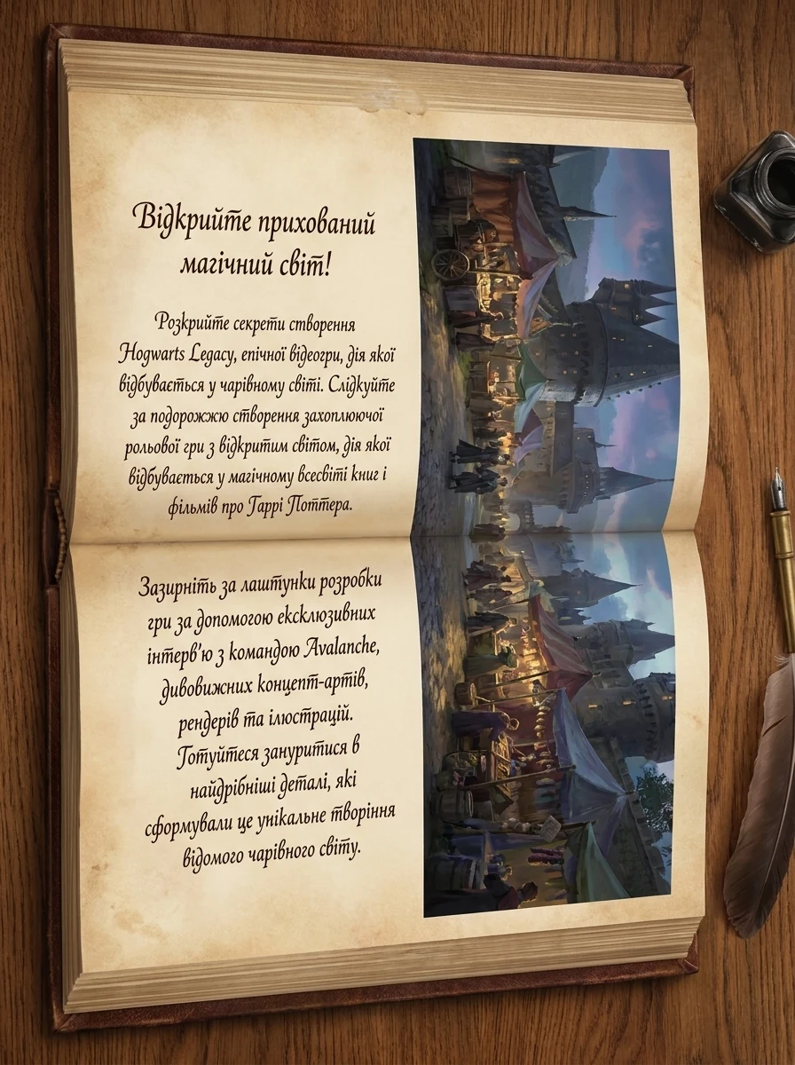 Створення світу гри Hogwarts Legacy — фото 2