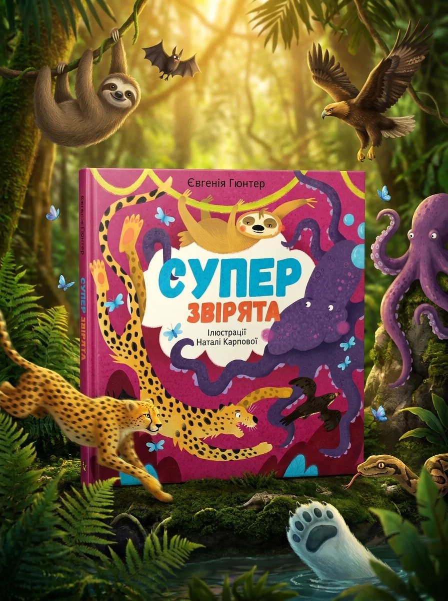 Суперзвірята — Дитячі енциклопедії