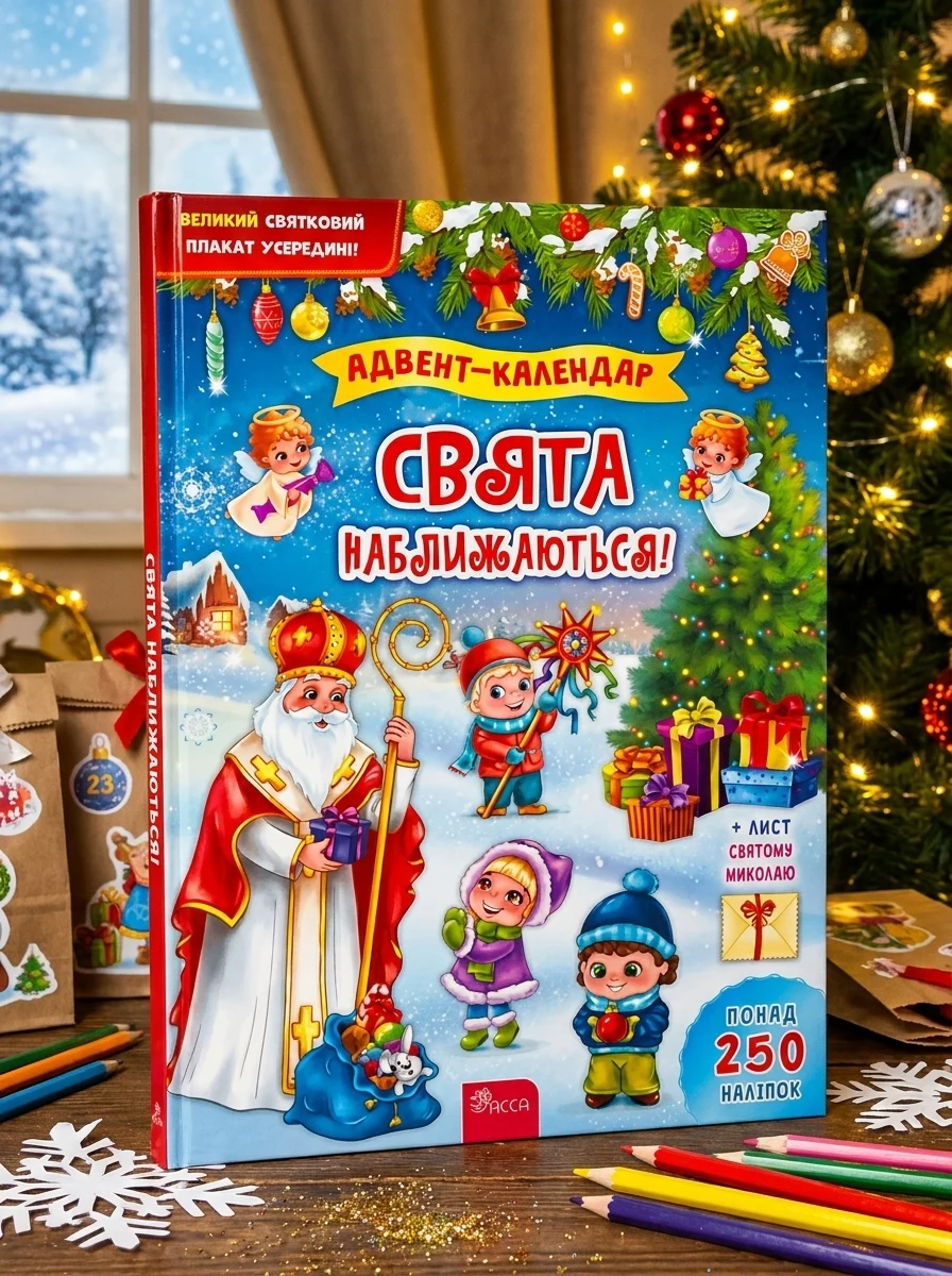 Свята наближаються! Адвент-календар | купити книгу онлайн