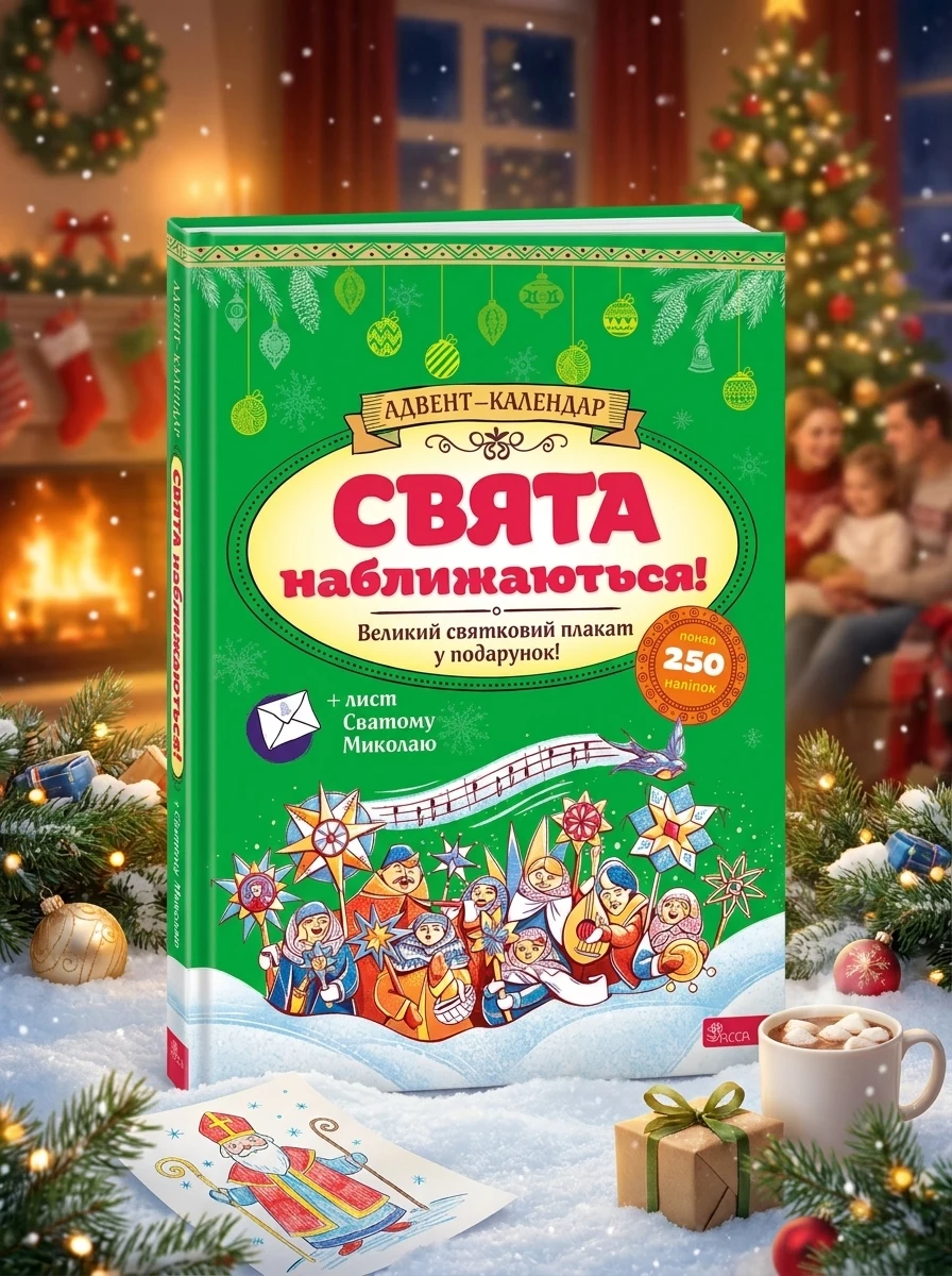Свята наближаються! Адвент-календар (за новим календарем) — Книги-іграшки