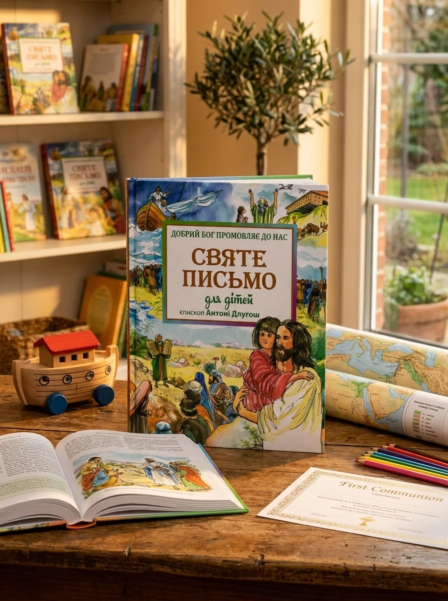 Святе Письмо для дітей. Добрий Бог промовляє до нас | купити книгу онлайн