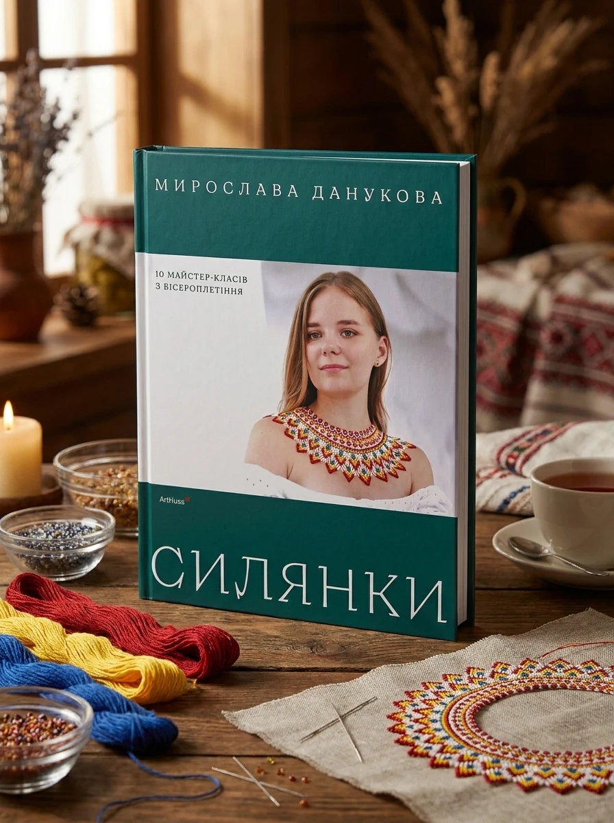 Силянки. 10 майстер-класів з бісероплетіння — Хобі