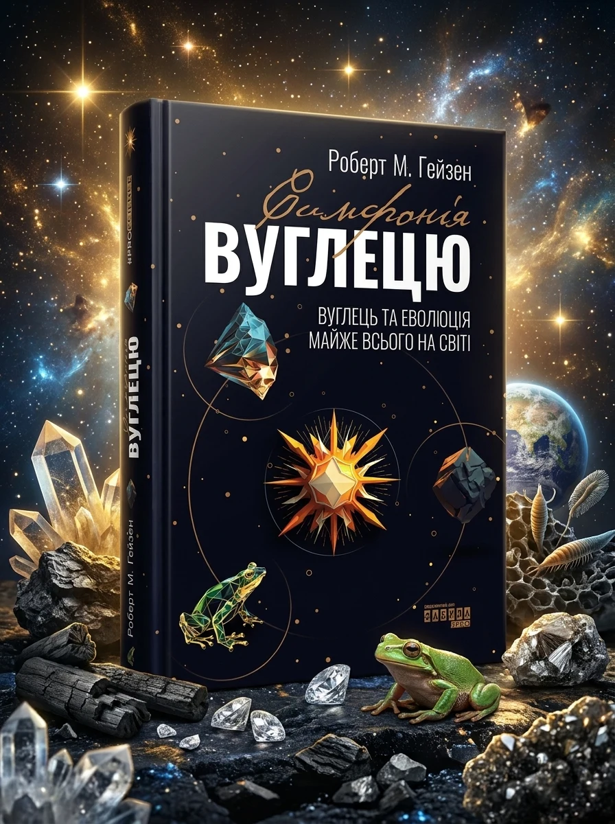 Симфонія вуглецю. Вуглець та еволюція майже всього на світі | купити книгу онлайн