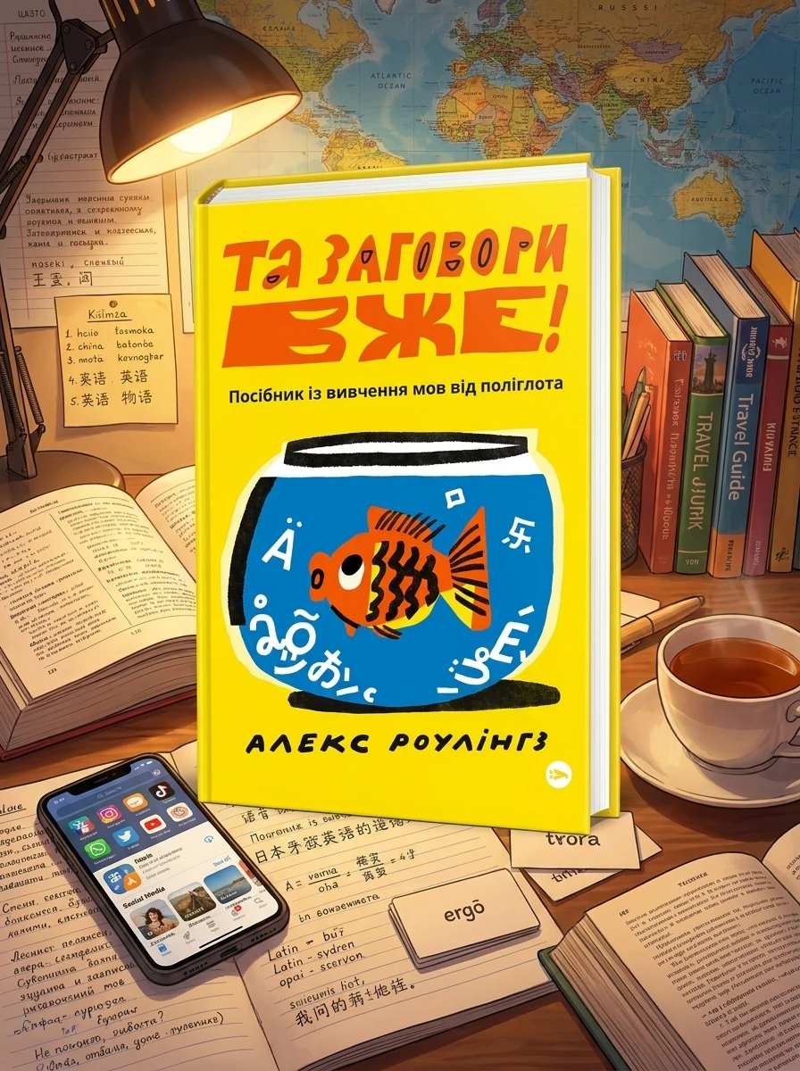Та заговори вже! Посібник із вивчення мов від поліглота — Вивчення мов