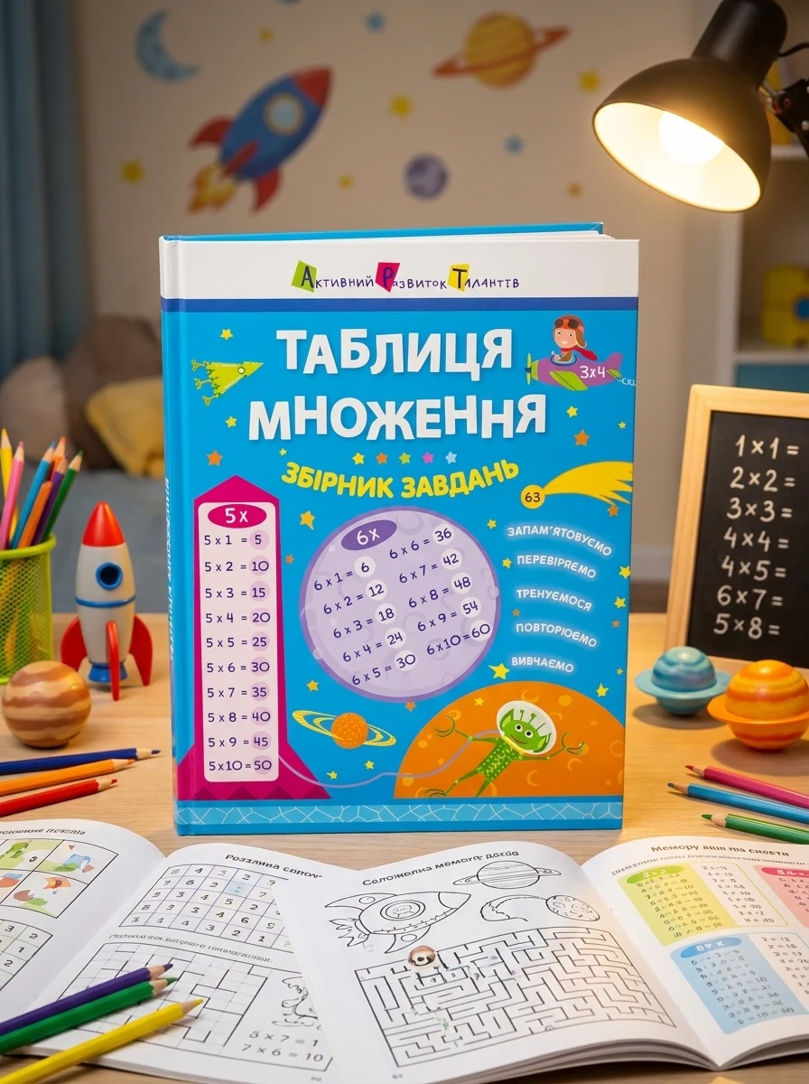 Таблиця множення. Збірник завдань