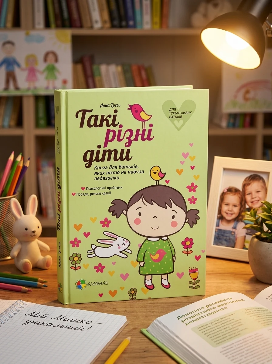 Такі різні діти. Книга для батьків, яких ніхто не навчав педагогіки — Педагогіка