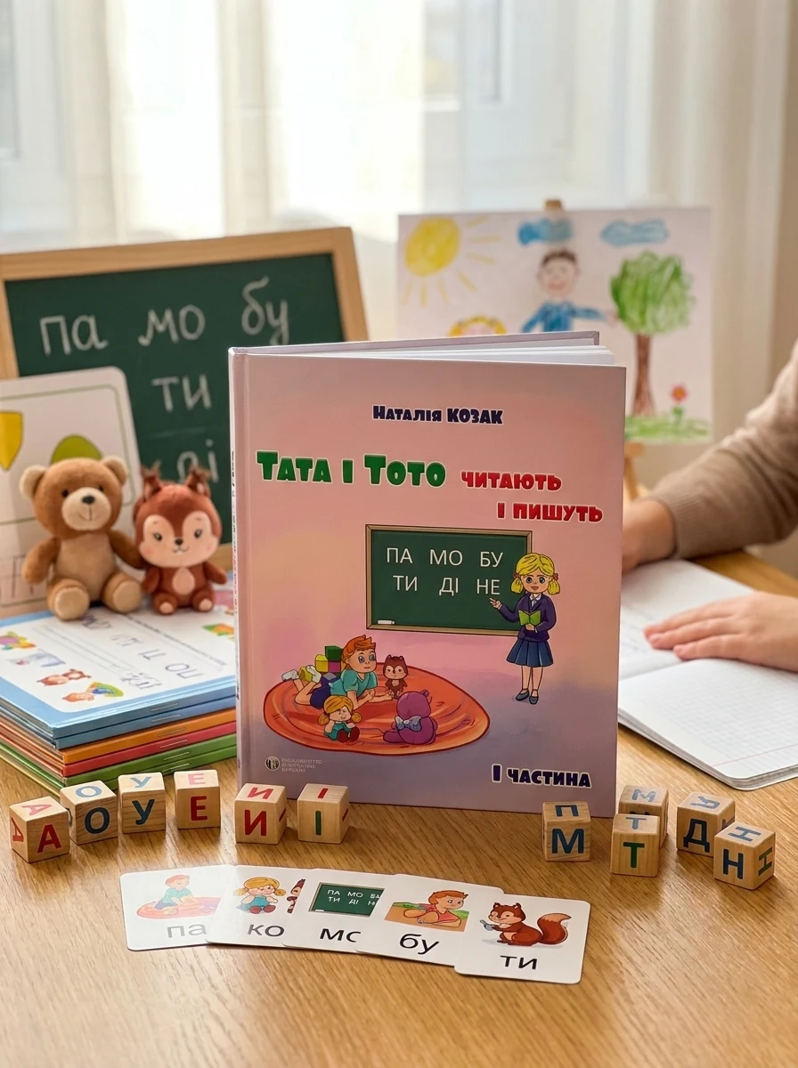 Тата і Тото читають і пишуть. Частина 1 | купити книгу онлайн
