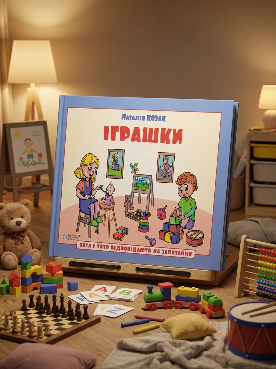 Тата і Тото відповідають на запитання. Іграшки — Українська дитяча література