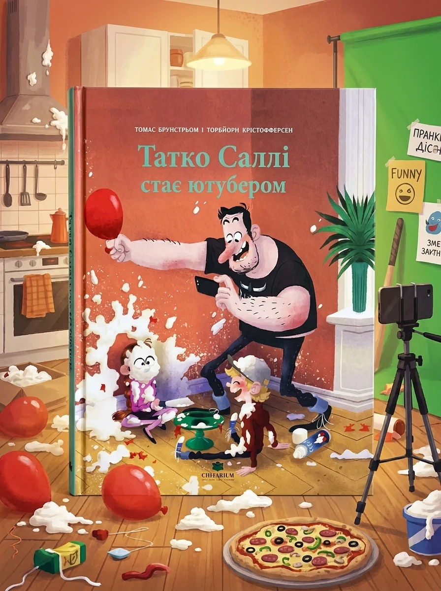 Татко Саллі стає ютубером — Дитяча проза