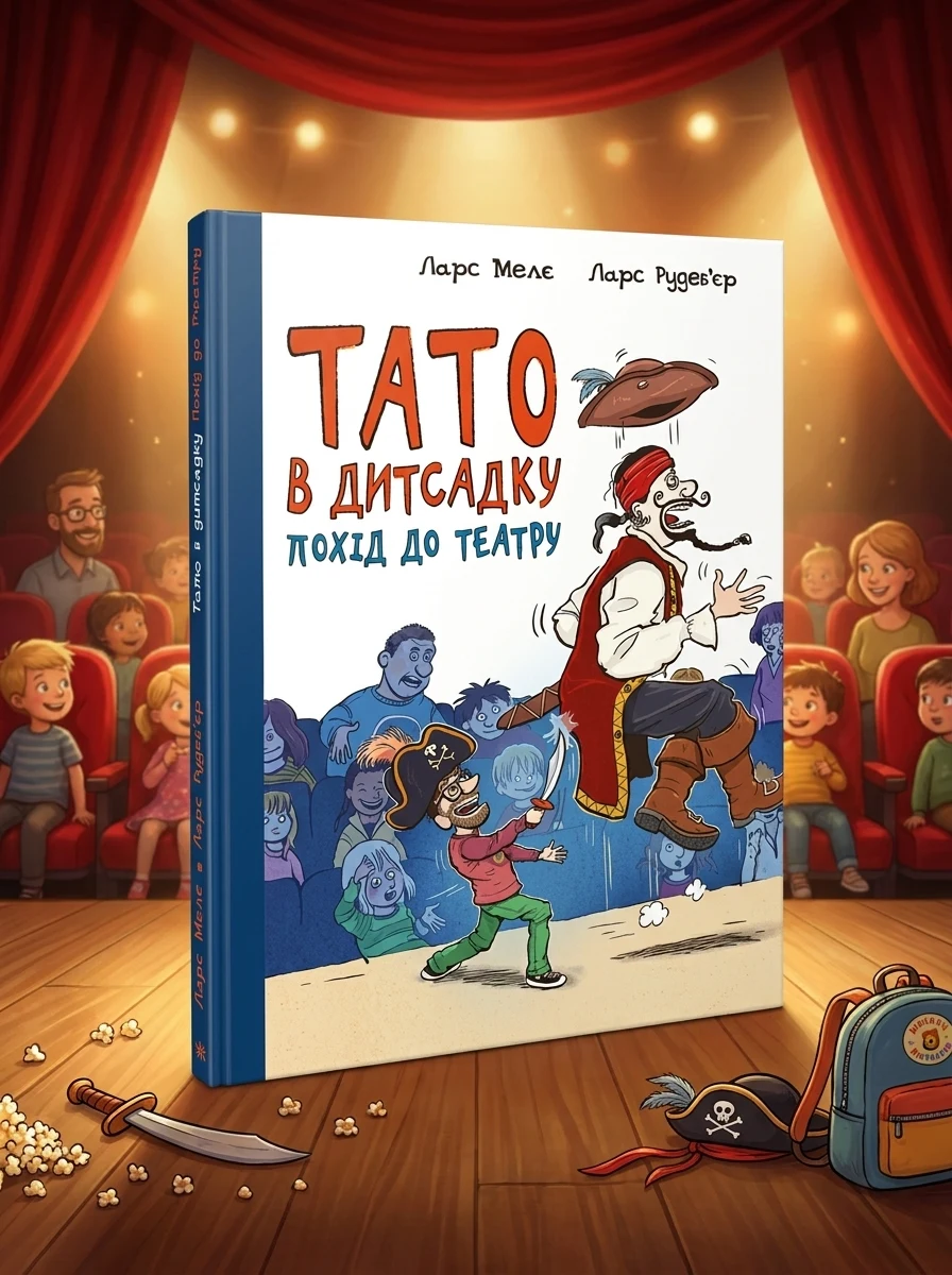 Тато в дитсадку. Похід до театру — Дитяча проза