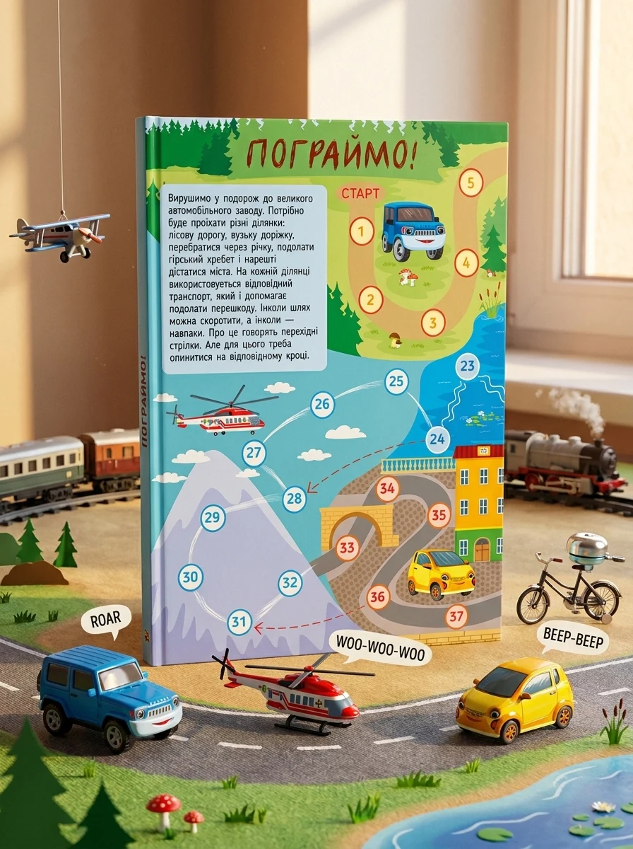 Таємна допомога машин — Пізнавальні книги для дітей