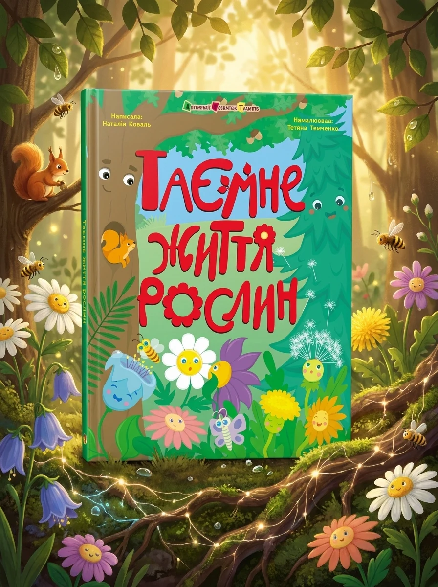 Таємне життя рослин — Розвивальні книги