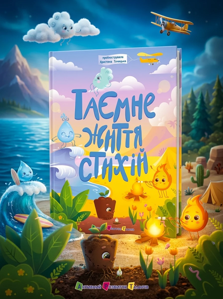Таємне життя стихій — Пізнавальні книги для дітей