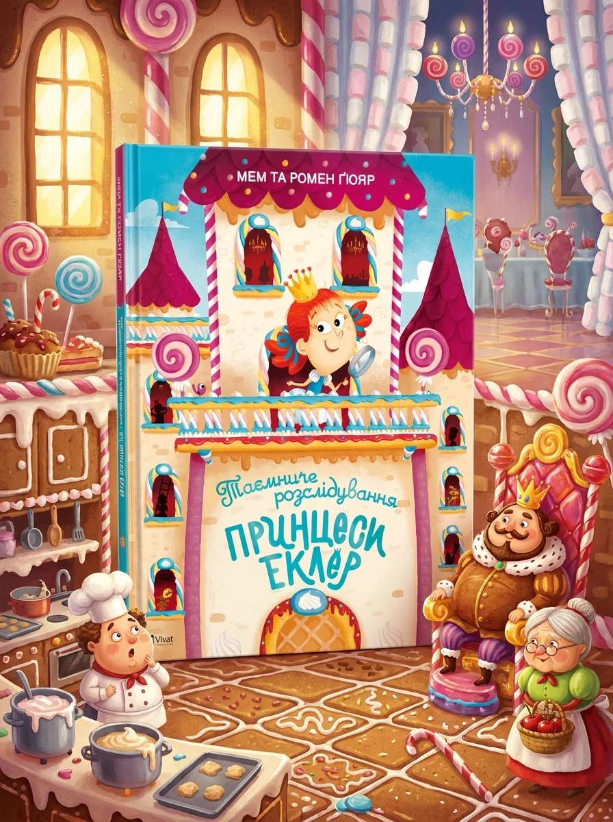 Таємниче розслідування принцеси Еклер | купити книгу онлайн