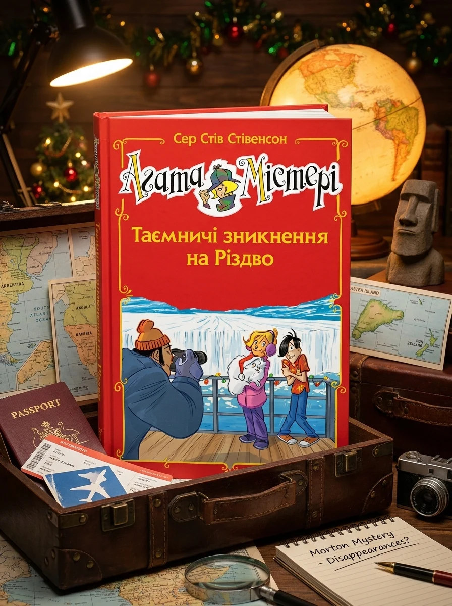 Таємничі зникнення на Різдво — Дитячі детективи