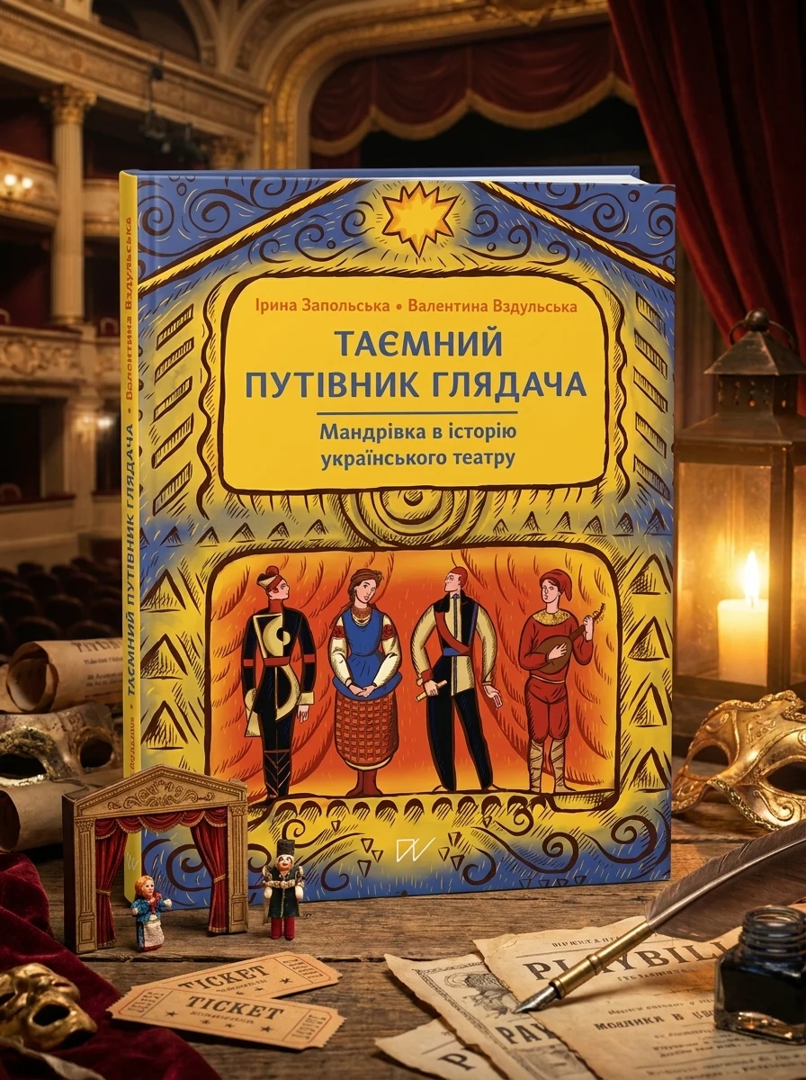 Таємний путівник глядача. Мандрівка в історію українського театру — Дитячі енциклопедії