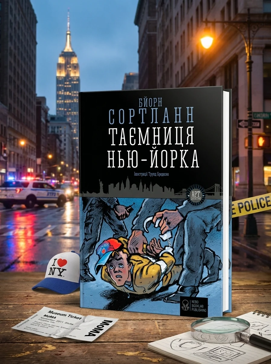 Таємниця Нью-Йорка — Дитячі детективи
