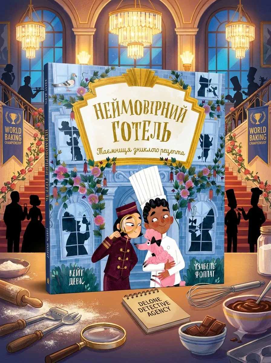 Неймовірний готель. Таємниця зниклого рецепта — Дитячі детективи